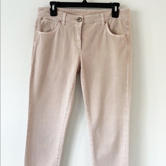 Brunello Cucinelli Pink Denim Jeans - Picture 4 of 13